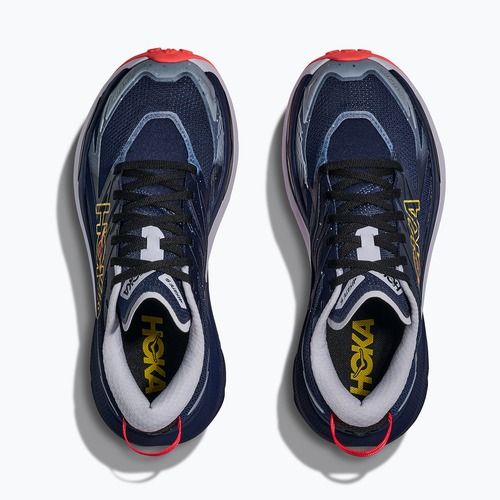 Women's running shoes HOKA Mafate 5 midnight blue/starlight glow