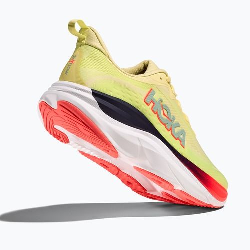 Women's running shoes HOKA Skyflow sunlight/neon yuzu