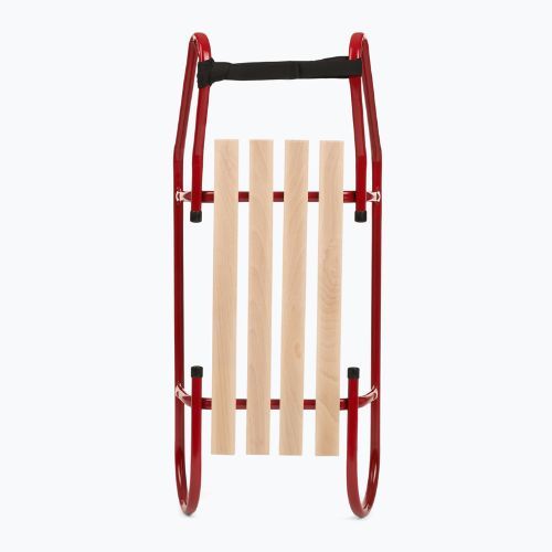 Metal sled HUMBAKA red