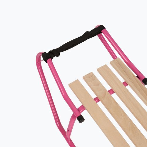 Metal sled HUMBAKA pink