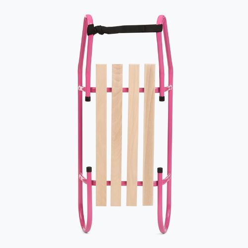 Metal sled HUMBAKA pink