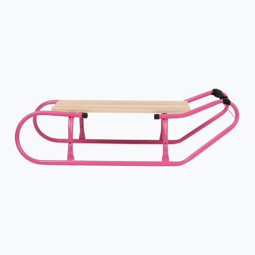 Metal sled HUMBAKA pink