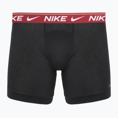 Men's boxers Nike Dri-FIT Ultra Comfort 3 pairs black/team crimson/dark raisin/black