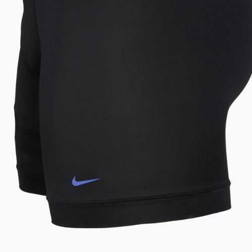 Men's boxers Nike Essential Micro 3 pairs black/sapphire/wolf grey/team crimson