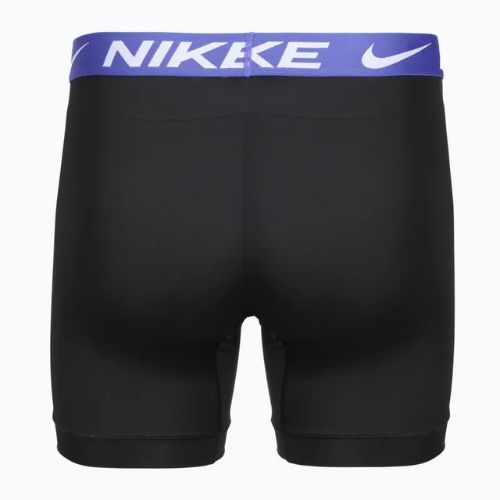 Men's boxers Nike Essential Micro 3 pairs black/sapphire/wolf grey/team crimson