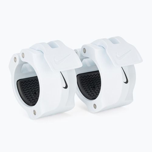 Barbell collars Nike Strength Barbell Collars 2 pcs. white/black