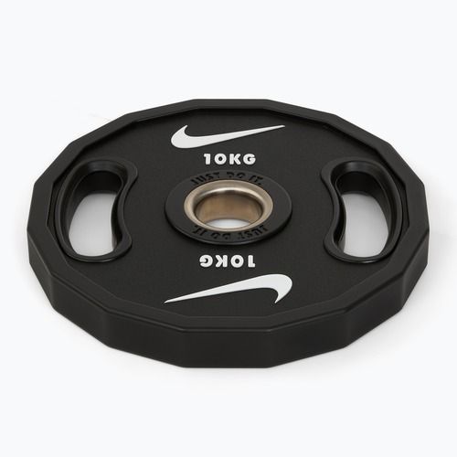 Bumper weight Nike Strength Pro Urethane Plates 10 kg black/white