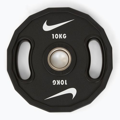Bumper weight Nike Strength Pro Urethane Plates 10 kg black/white