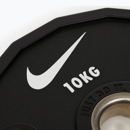 Bumper weight Nike Strength Pro Urethane Plates 10 kg black/white