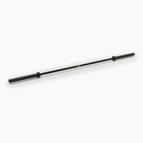Straight barbell Nike Strength Chrome Barbell black chrome swoosh