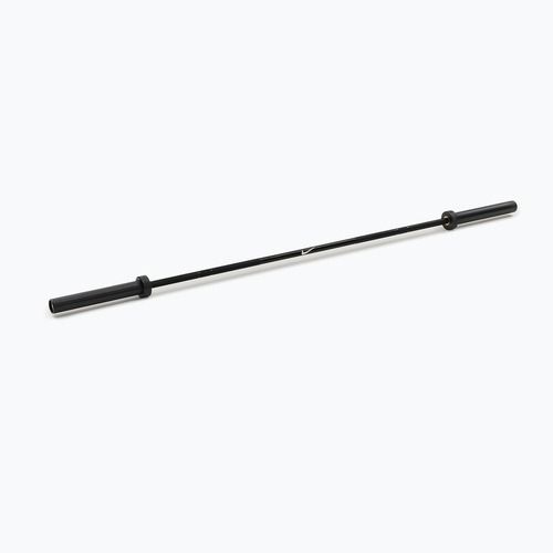 Straight barbell Nike Strength Chrome Barbell black chrome swoosh