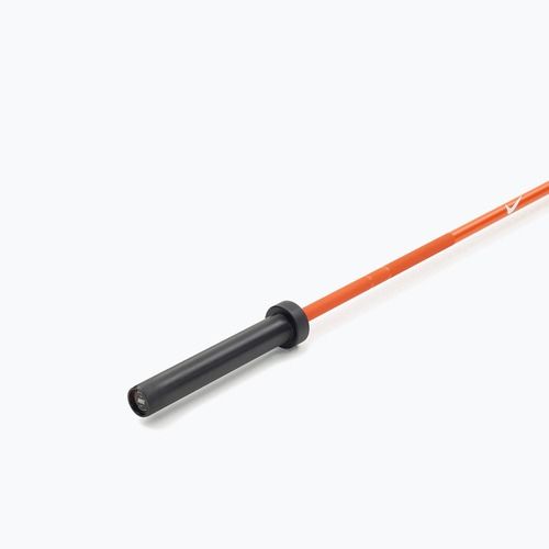 Straight barbell Nike Strength Coated Premium Barbell orange swoosh