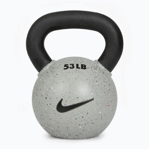 Kettlebell Nike Strength Rubber Coated 24 kg smoke grey