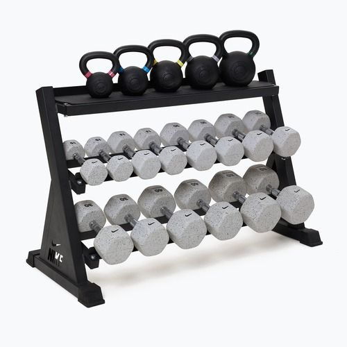 Dumbbell and kettlebell rack Nike Strength Dumbbell & Kettlebell Storage Rack black