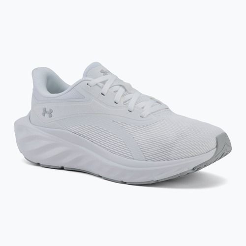 Women's running shoes Under Armour Ascend white/black/distant gray