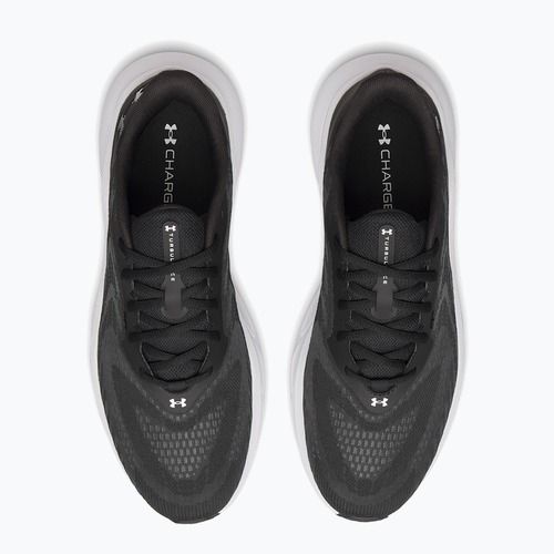 Men's running shoes Under Armour Turbulance 3 black/black/metallic silver