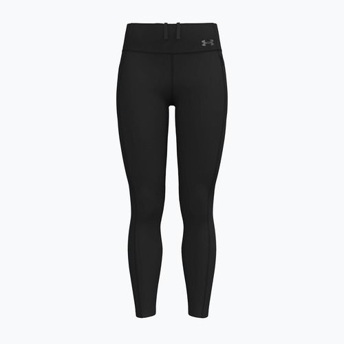 Women's running leggings Under Armour Velociti black/black/metallic silver
