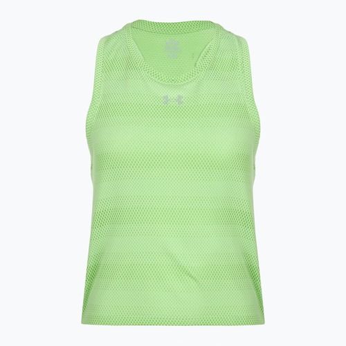 Women's running top Under Armour Velociti Singlet lumos lime/white