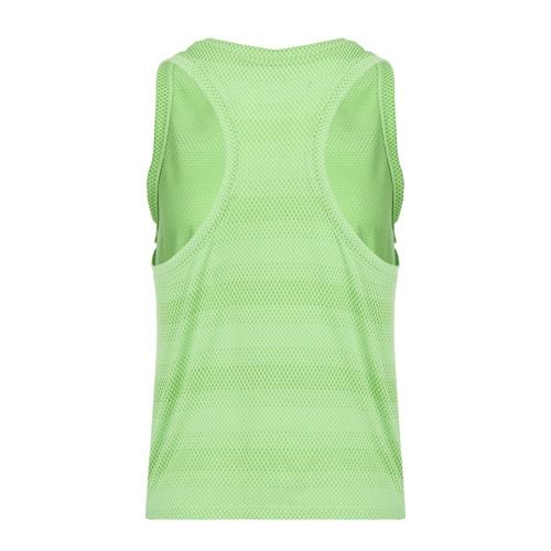 Women's running top Under Armour Velociti Singlet lumos lime/white