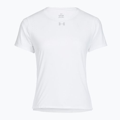 Women's running top Under Armour Velociti Pro white/white/black