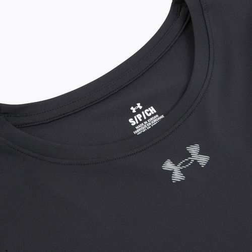Women's running top Under Armour Velociti Pro black/black/metallic silver