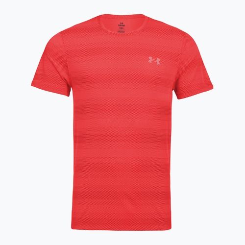 Men's running top Under Armour Velociti lumos lime/mod gray