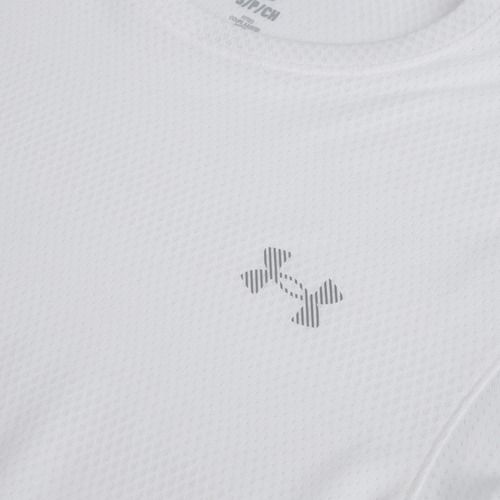 Men's running top Under Armour Velociti white/black/distant gray