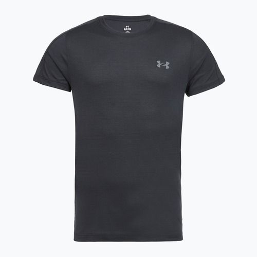 Men's running top Under Armour Velociti Reflect black/black/metallic silver