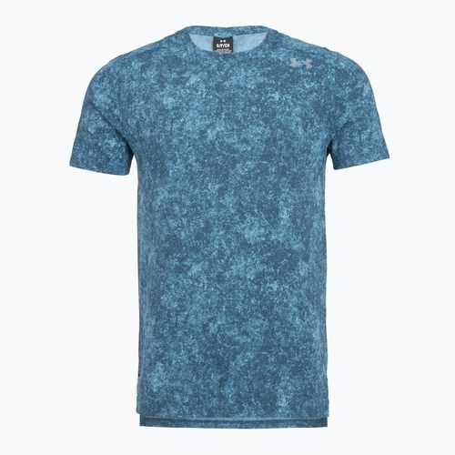 Men's running top Under Armour Velociti Pro Print wham blue/boundless blue/black