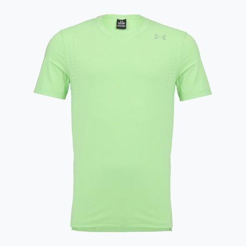 Men's running top Under Armour Velociti Pro lumos lime/white