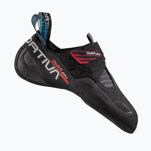 Women's climbing shoes La Sportiva Skwama Lite black/malibu blue