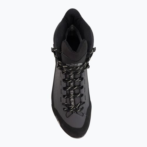 Women's approach shoes The North Face Verto Alpine Mid Gore-Tex anthracite grey/lemon mis
