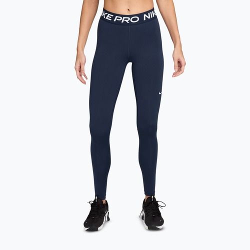 Women's leggings Nike Pro 365 Tight midnight navy/white