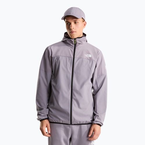 Men's softshell jacket The North Face Moutain Athletics Ushba Hooded trancscedent grey