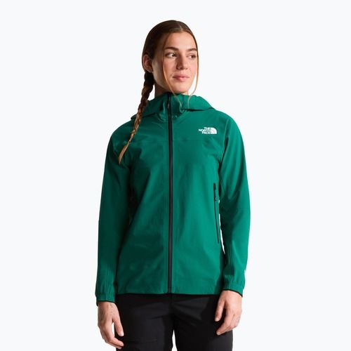 Women's softshell jacket The North Face Summit Off Width evergreen