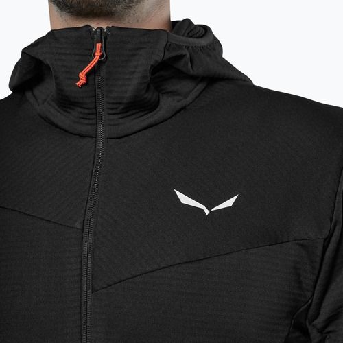 Men's trekking sweatshirt Salewa Puez Altavia PL HD black out