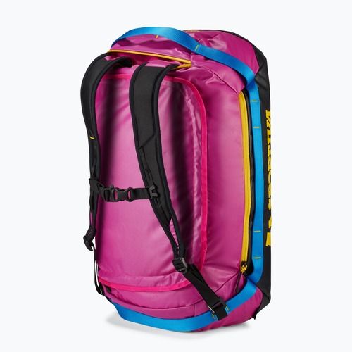 Travel bag La Sportiva Nomad Duffel 40 l fucsia/giallo