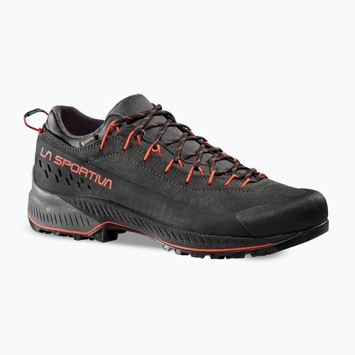 Men's approach shoes La Sportiva TX4 Evo GTX carbon/cherry tomato