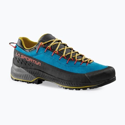 Men's approach shoes La Sportiva TX4 Evo GTX tropic blue/bamboo