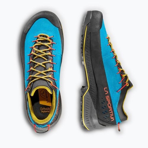 Men's approach shoes La Sportiva TX4 Evo GTX tropic blue/bamboo