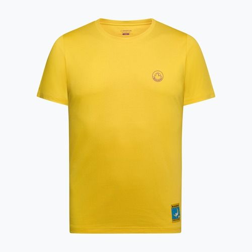 Men's T-shirt La Sportiva Climbing on the Moon giallo/viola