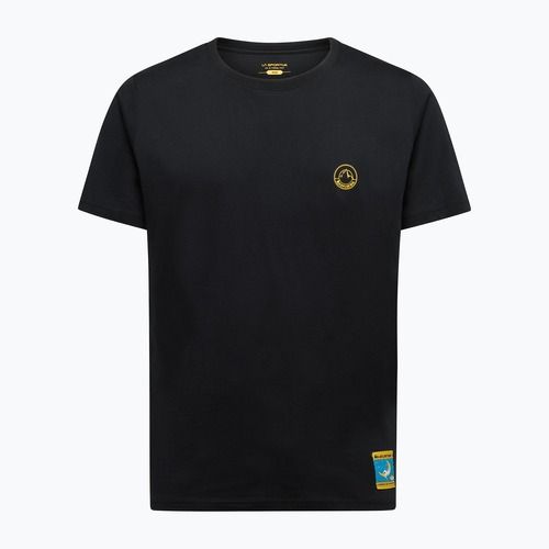 Men's T-shirt La Sportiva Climbing on the Moon nero/giallo