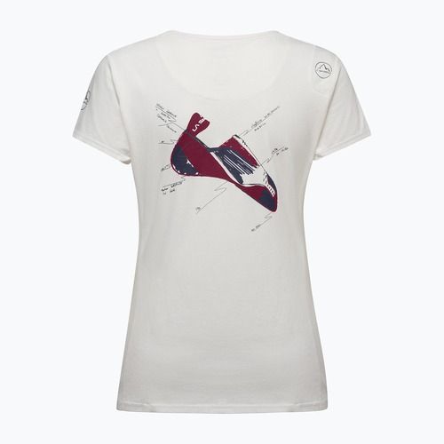 Women's T-shirt La Sportiva Mantra chalk/night sky