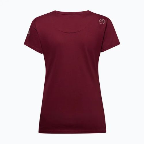 Women's T-shirt La Sportiva Route redwood/azalea