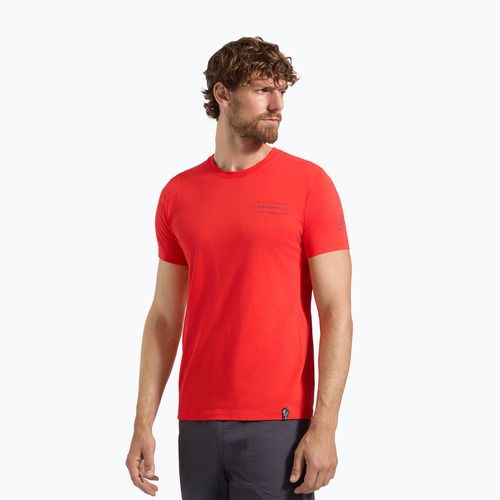Men's T-shirt La Sportiva Mantra mountain red/night sky