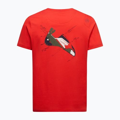 Men's T-shirt La Sportiva Mantra mountain red/night sky