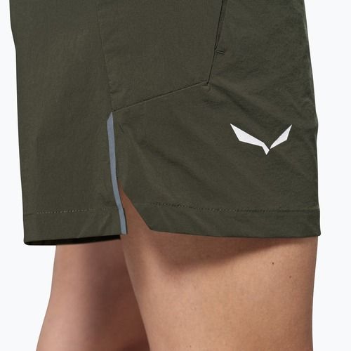 Women's trekking shorts Salewa Pedroc DST Light dark olive