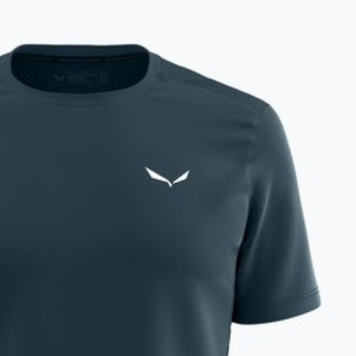 Men's trekking T-shirt Salewa Puez Hyb Dry pond blue