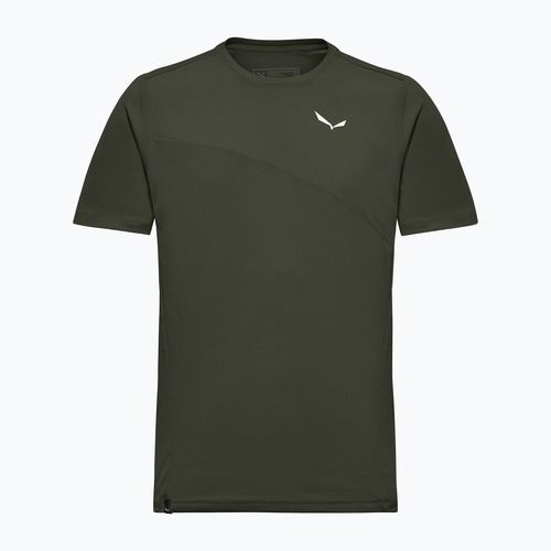 Men's trekking T-shirt Salewa Puez Sporty Dry dark olive