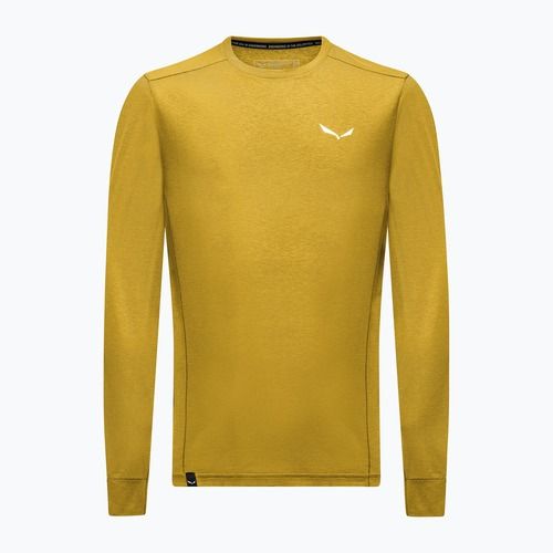 Men's trekking longsleeve Salewa Puez Dry olive oil